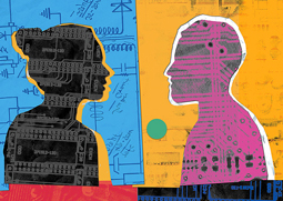Sian Roper, illustrator, digital collage artist and animator, represented by Meiklejohn Illustration Agency.