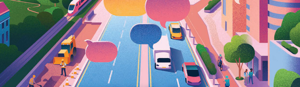 Mark Boardman Feature Image CIHT Magazine cover Mark Boardman illustration for CIHT Magazine cover