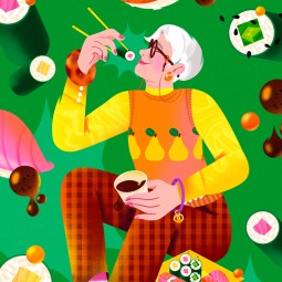 Elena_Resko_portfolio_card_represented by Meiklejohn illustration