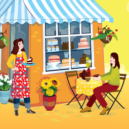 Joanna Kerr Portfolio card represented by Meiklejohn