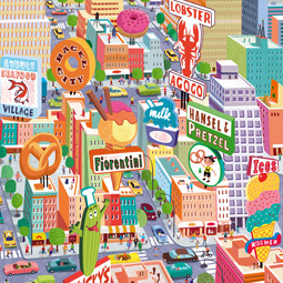 Paul Boston Artist Portfolio Card represented by Meiklejohn