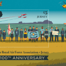 Harry Milburn illustrations for Jersey Post Royal Air Force Association Anniversary