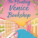 Lindsey Spinks illustrated book cover for The Floating Venice Book Shop