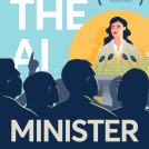 Illustrator Mark Frudd's collection of illustrations for Nesta - The AI Minister