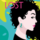 New illustrated book cover Love Lost by illustrator Newman