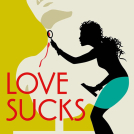 New illustrated book cover Love Sucks by illustrator Newman
