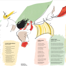 Illustrator Sarah Tanat-Jones illustration for The Observer for Mother's Day.