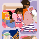 Illustrator Sophie Parsons portfolio update illustrations
