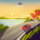 Tom Peake illustration for Bentley